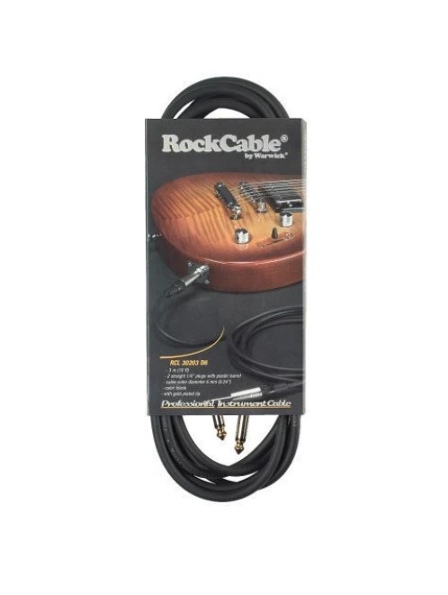 RockCable RCL 3020 D6 3 m Rovný - Rovný