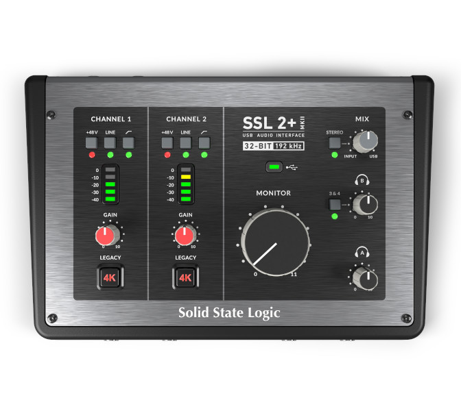 Solid State Logic SSL 2+ MKII, Zvuková karta